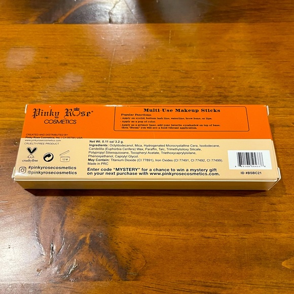 Pinky Rose Cosmetics Pump Your Bass Makeup Sticks - Picture 2 of 3